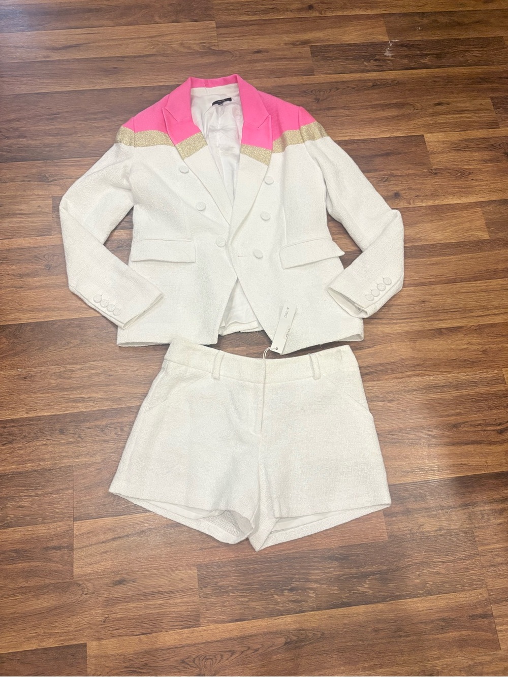 Drew jacket and short set